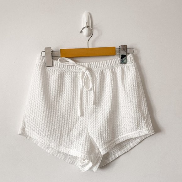 Shein 3 Piece WHITE Drop Shoulder Tee & Cami Top & Shorts Lounge Set Small - Picture 5 of 10